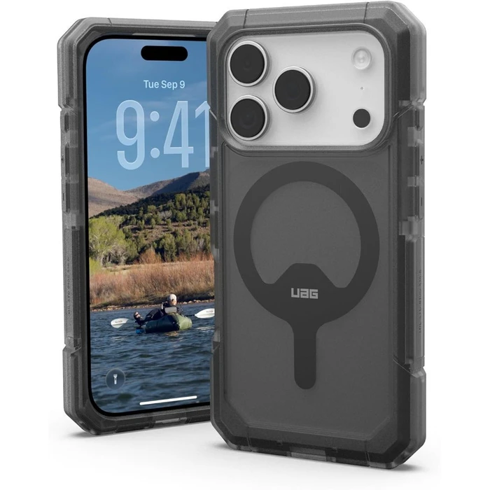 UAG Trooper MagSafe Οπίσθιο Κάλυμμα Σιλικόνης/Πλαστικού Ash (iPhone 17 Pro)