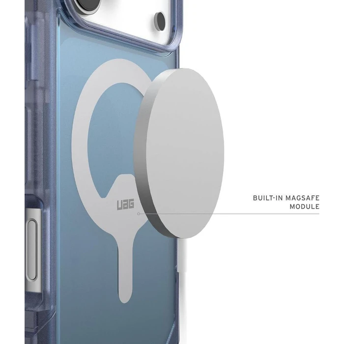 Θήκη UAG Trooper MagSafe για iPhone 17 Pro Max — Cloud Blue (2 τεμ., προστασία πίσω & ακμών, με προστασία οθόνης)