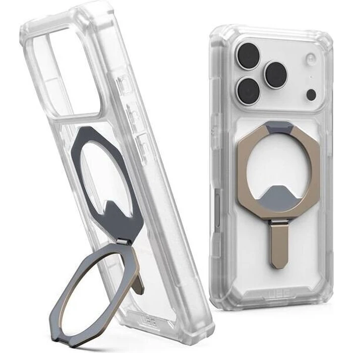 UAG Plasma XTE Mag Θήκη Πλάτης Σιλικόνης Διαφανής (iPhone 17 Pro) 114527114G36