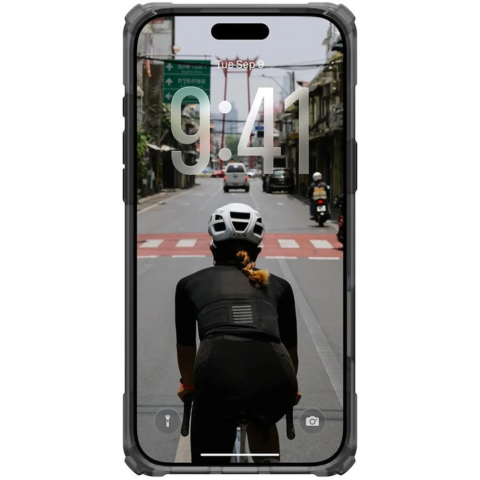 UAG Plasma XTE Silicone Back Cover - Ash / Titanium Grey (iPhone 17 Pro Max)