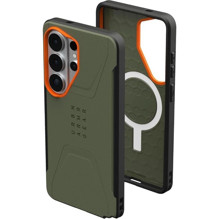 UAG Silicone Back Cover Olive for Galaxy S26 Ultra