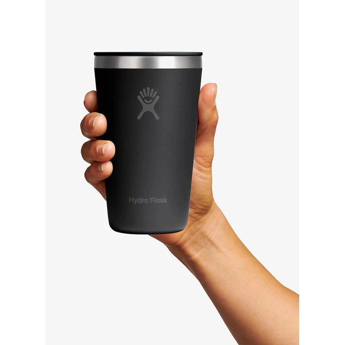 Hydro Flask Travel Ποτήρι Θερμός Ανοξείδωτο 946ml - Μαύρο