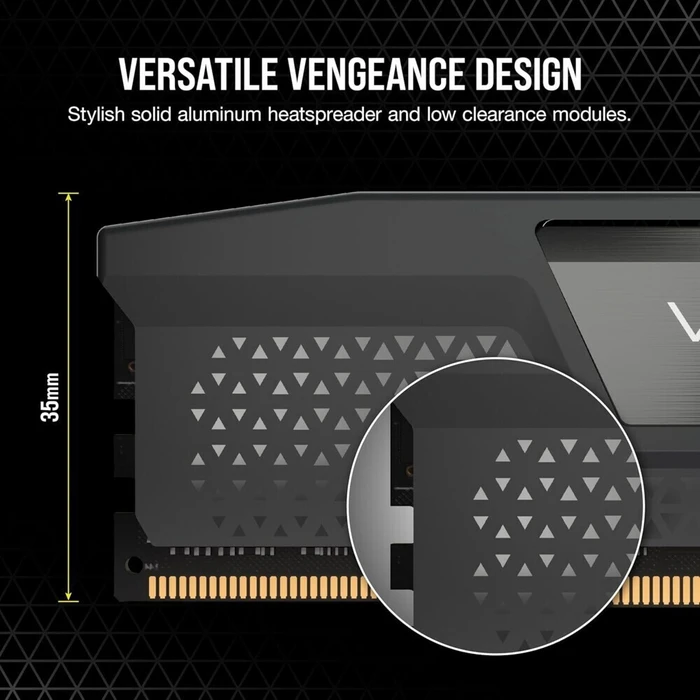 Corsair Vengeance DDR5 16GB 6000MHz CL36 (XMP / AMD EXPO) - Γκρι (Retail)