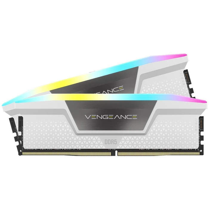 Corsair VENGEANCE RGB DDR5 32GB (2x16GB) 6400 CL36 Λευκό