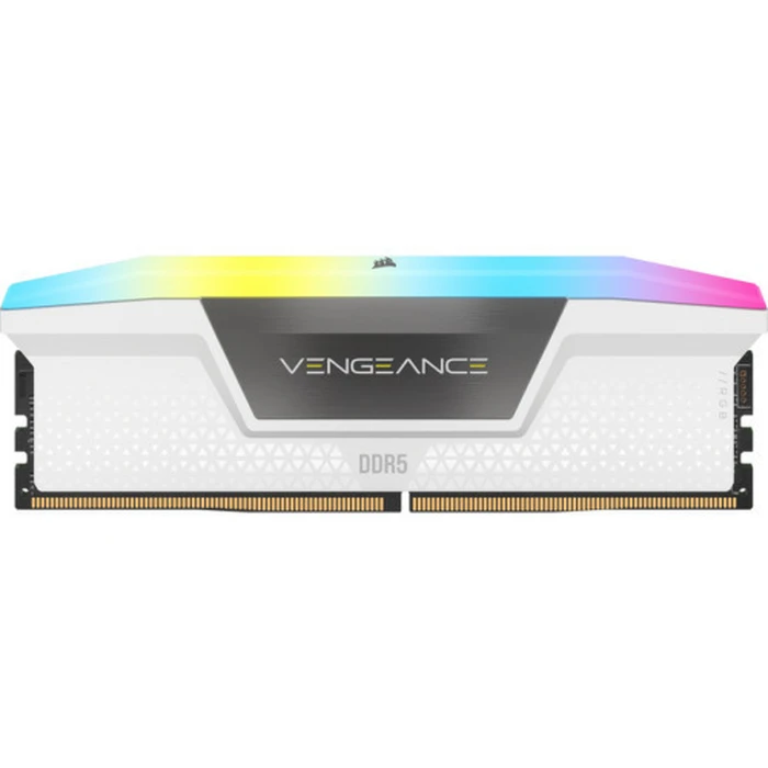 Corsair VENGEANCE RGB DDR5 32GB (2x16GB) 6400 CL36 Λευκό