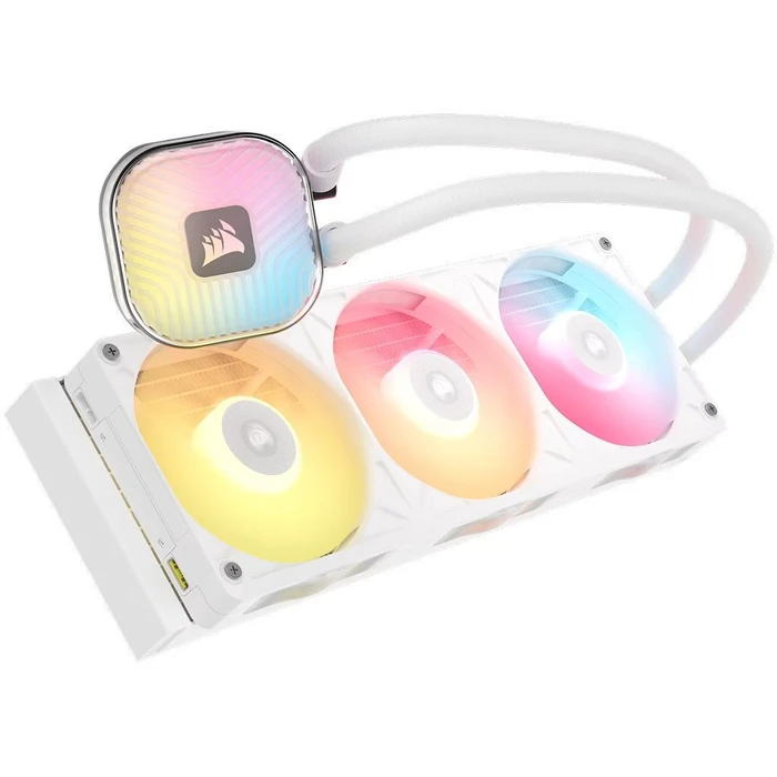 Corsair iCUE LINK TITAN II 360 RX RGB White - Ψύξη AIO CPU 3x120mm με IPS LCD 5"