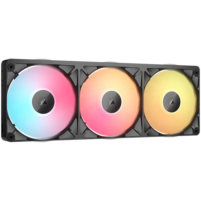 Corsair RX360 II Unified Frame RGB 120mm (3τμχ) ARGB 9?Pin Μαύρο