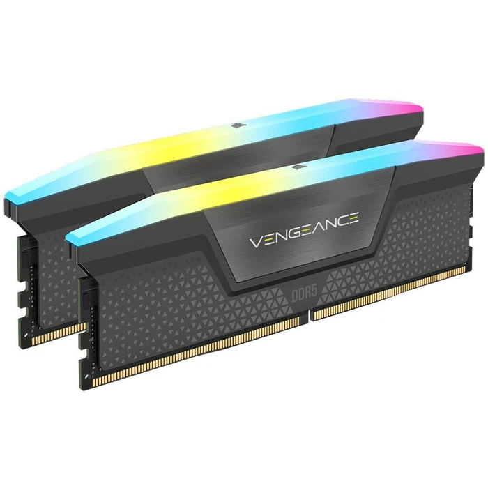 Corsair Vengeance RGB DDR5 16GB (2x8GB) 5200MHz RAM για Desktop CMH16GX5M2B5200Z40