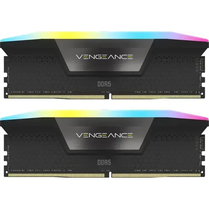 Corsair Vengeance RGB DDR5 16GB (2x8GB) 5600 για Desktop - CMH16GX5M2B5600Z40
