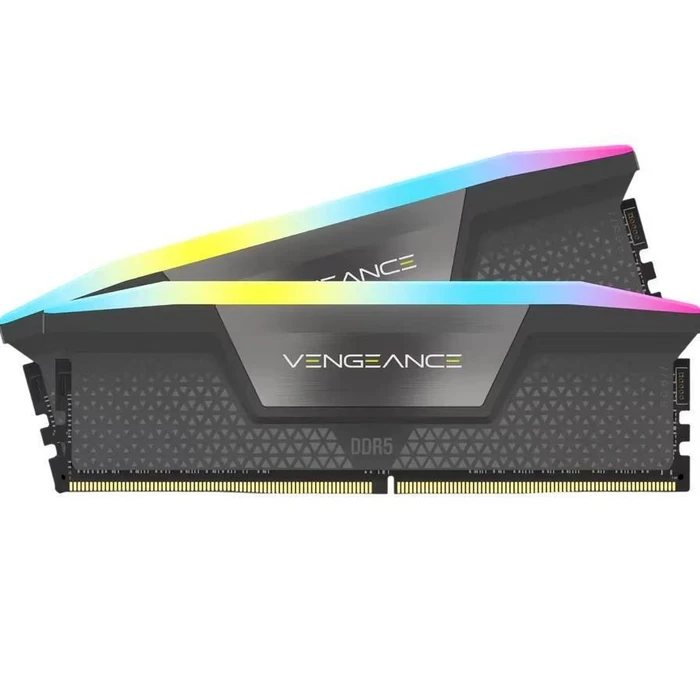 Corsair Vengeance RGB DDR5 32GB (2x16GB) 6000MHz CL38 - Γκρι