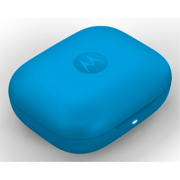 Motorola Moto Buds BASS Bluetooth True Wireless Earbuds (Blue Jewel)