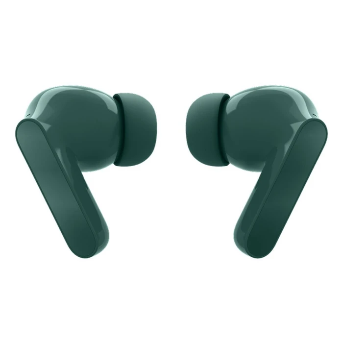 Motorola Moto Buds BASS Posy Green - Ακουστικά TWS In‑Ear με ANC και Hi‑Res Audio