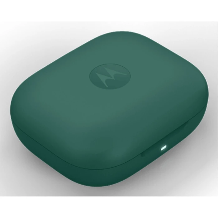 Motorola Moto Buds BASS Posy Green - Ακουστικά TWS In‑Ear με ANC και Hi‑Res Audio