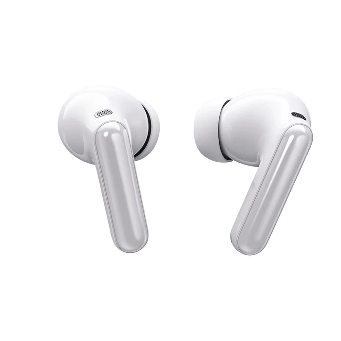 MOTOROLA Moto Buds 2+ Pantone Bright White - True Wireless Bluetooth Earbuds with ANC, Hi-Res Audio and Dolby Atmos