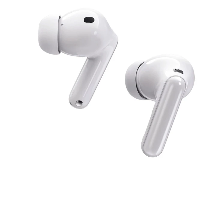MOTOROLA Moto Buds 2+ Pantone Bright White - True Wireless Bluetooth Earbuds with ANC, Hi-Res Audio and Dolby Atmos