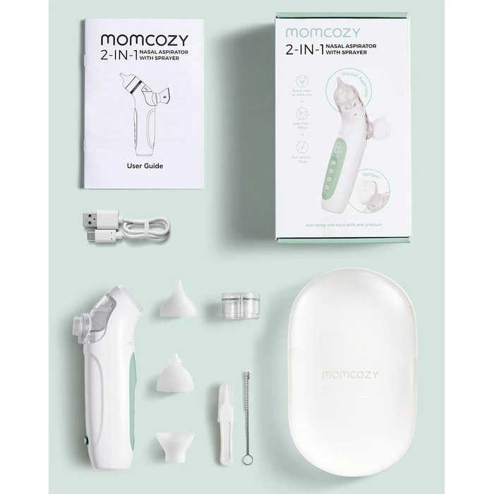 Momcozy Ηλεκτρικός Ρινικός Αποφρακτήρας για Βρέφη και Παιδιά