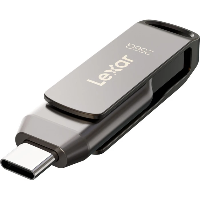 Lexar Jumpdrive 256GB USB 2.0 Stick με σύνδεση USB-C & USB-A Γκρι