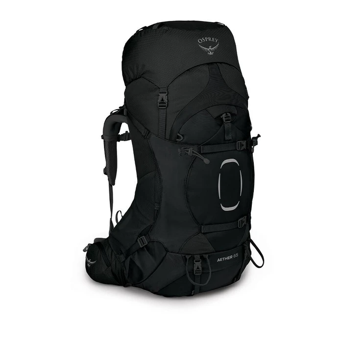 Osprey Aether 65 Ορειβατικό Σακίδιο 65lt Αδιάβροχο Μαύρο Expedition (S/M)