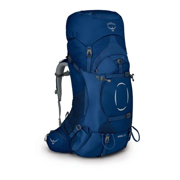 Osprey Ariel 55 Ορειβατικό Σακίδιο 55lt Αδιάβροχο Μπλε (WM/L)