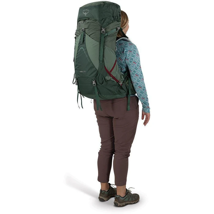 Osprey Aura AG LT Ορειβατικό Σακίδιο 50lt Αδιάβροχο Πράσινο