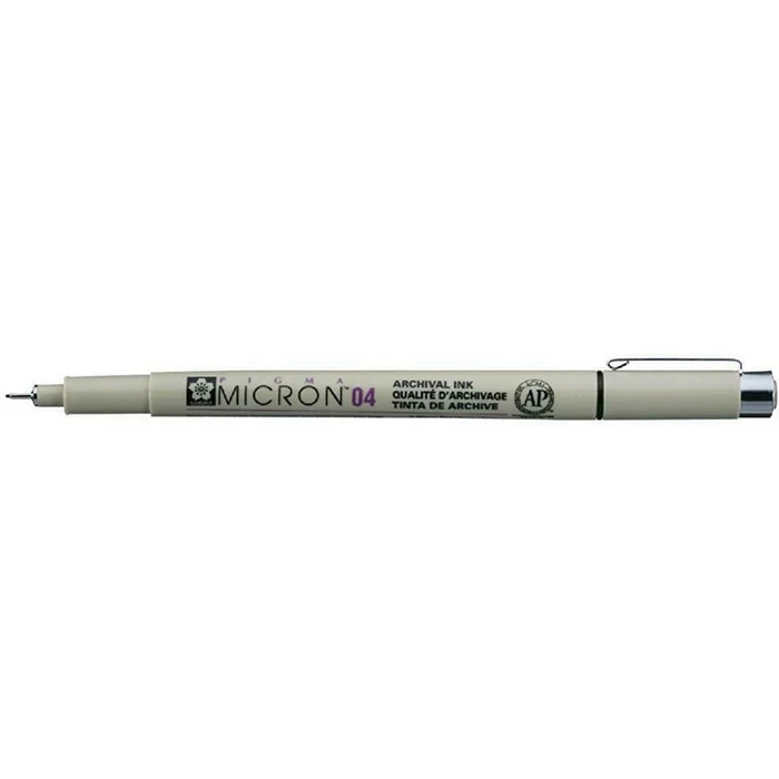 Sakura Μαρκαδόρος Pigma 04 49 0.4mm Μαύρο