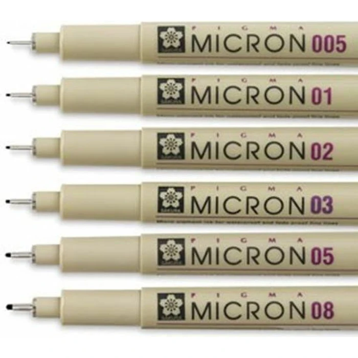 Sakura Μαρκαδόρος Pigma 04 49 0.4mm Μαύρο