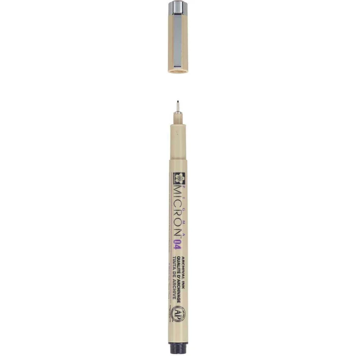 Sakura Μαρκαδόρος Pigma 04 49 0.4mm Μαύρο