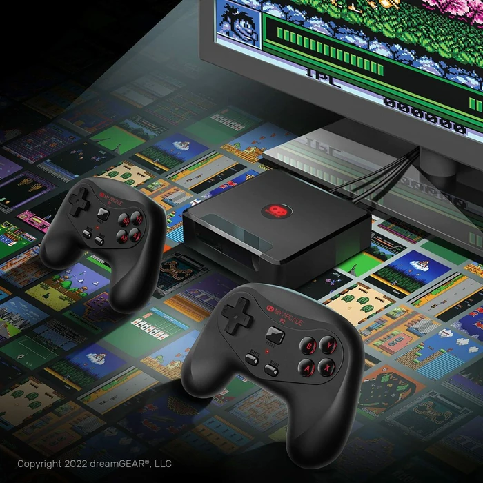MY ARCADE GameStation Wireless Ενσωματωμένη Κονσόλα Arcade 308 Παιχνίδια 7+ (DGUNL-4144)