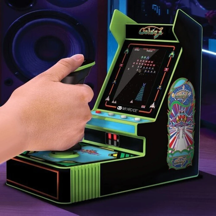 MY ARCADE MICRO JOYSTICK PLAYER GALAGA φορητό retro arcade - DGUNL-7000