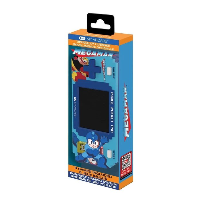 MY ARCADE Micro Pixel Pocket Pro - Mega Man Ηλεκτρονική Παιδική Κονσόλα Χειρός