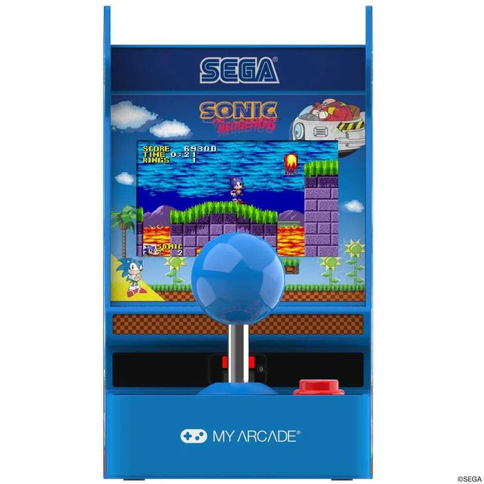My Arcade Μικρή Ρετρό Κονσόλα Sonic The Hedgehog Joystick Player