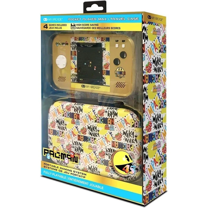 MY ARCADE Micro Pocket Max Pac‑Man 45η Επέτειος Φορητό Παιχνίδι