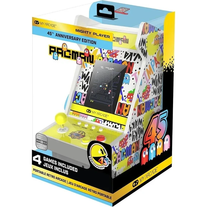 MY ARCADE MICRO MIGHTY PLAYER PAC-MAN 45η Επέτειος