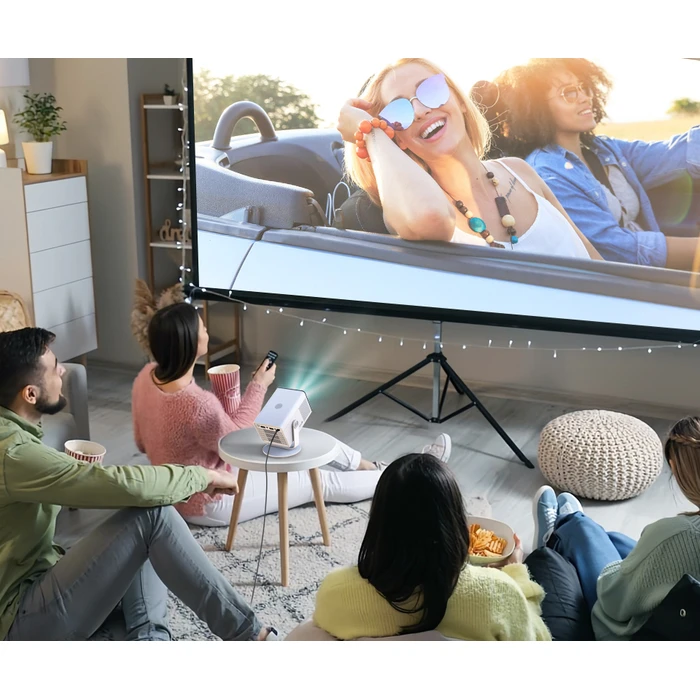 HP Προβολέας MC400 Short Throw 0.9 40 90 HD 720p 150 lm Wi Fi App Store Λευκός