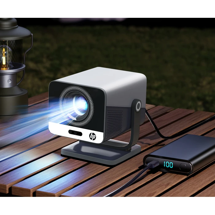 Projector HP MC475 Short Throw Full HD 1080p 200 ISO lm Wi Fi Netflix Certified ChatGPT Ready
