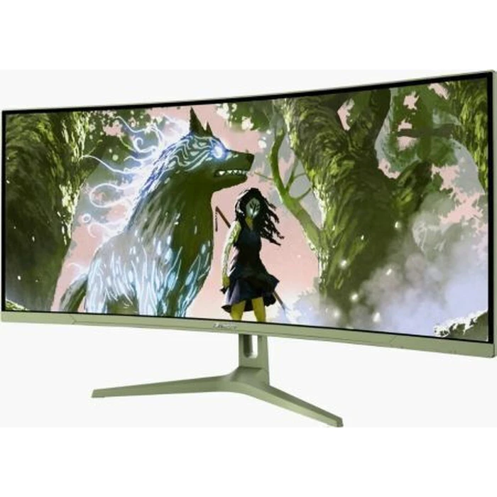 AROZZI TFT Nova 34" Curved 3440x1440 VA 165Hz UltraWide Gaming Monitor (waldgrün)