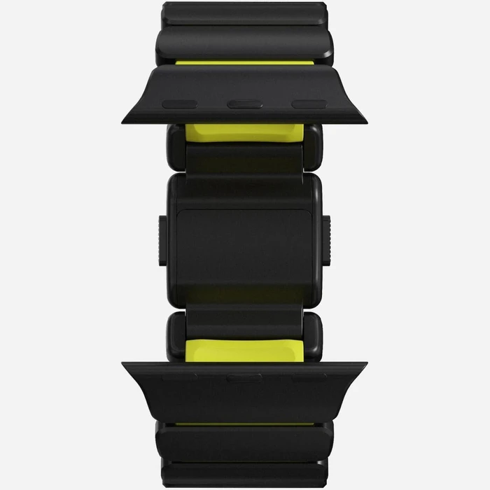 Nomad Stratos Λουράκι Ανοξείδωτο Ατσάλι Black Titanium / Volt (Apple Watch 44/45/46mm, Ultra 49mm)