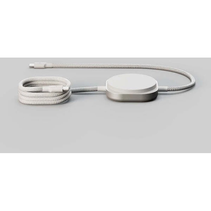 Zens Magnetic USB 2.0 Cable USB-C male to USB-C male, 240W PD, White, 1.5 m (Model ZECC05W/00)