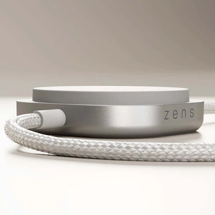Zens Magnetic USB 2.0 Cable USB-C male to USB-C male, 240W PD, White, 1.5 m (Model ZECC05W/00)