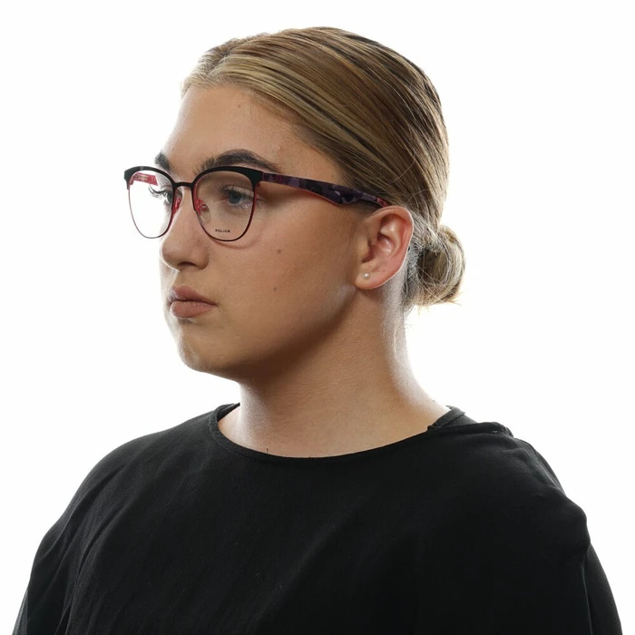 Police Γυναικείος Μεταλλικός Σκελετός Γυαλιών Μαύρος VPL417 0SA1