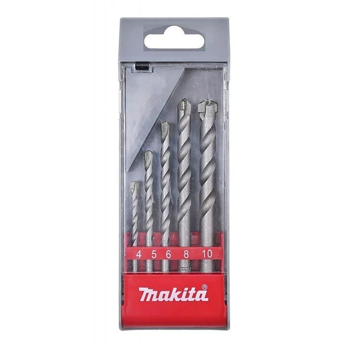 Makita Set of 5 Diamond Drill Bits with Cylindrical Shank for Masonry D-05175
