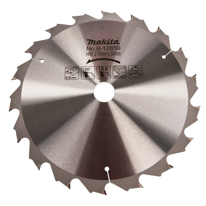 Makita Δίσκος Κοπής Ξύλου 270mm B-12859