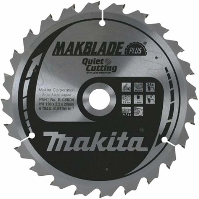 Makita Δίσκος Κοπής Ξύλου 260mm 60 Δόντια D-46408