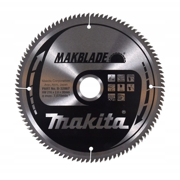 Makita Makblade Δίσκος Κοπής Ξύλου B-32867