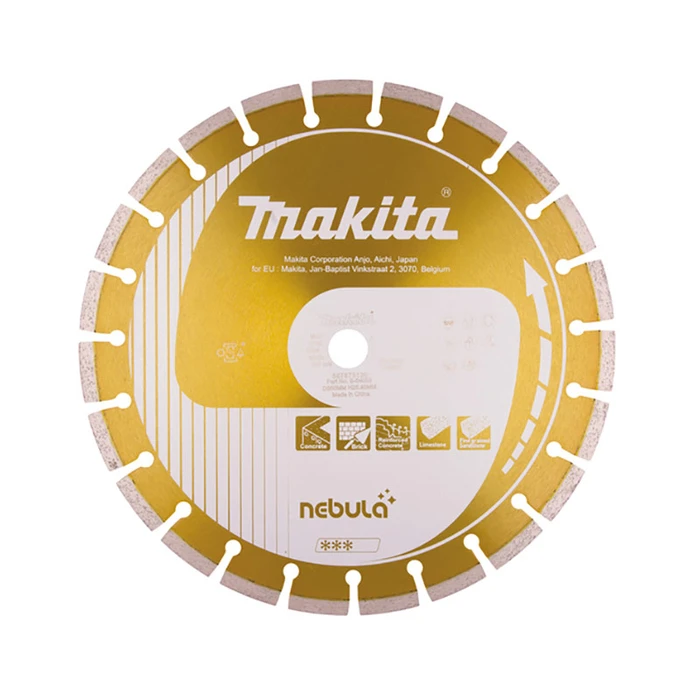 Makita Δίσκος Κοπής Δομικών Υλικών 350mm B-54053