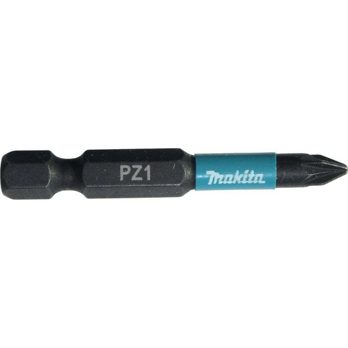 Makita Screwdriver Bit PZ1 50mm, 2 pcs, Impact Black