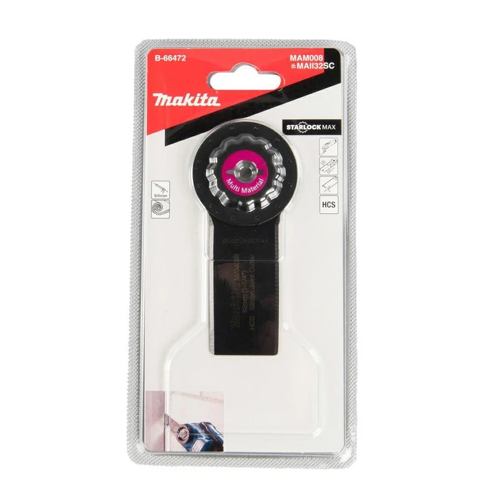 Makita MT Scraper HCS 32mm x 60mm Multitool Blade - Starlock Max