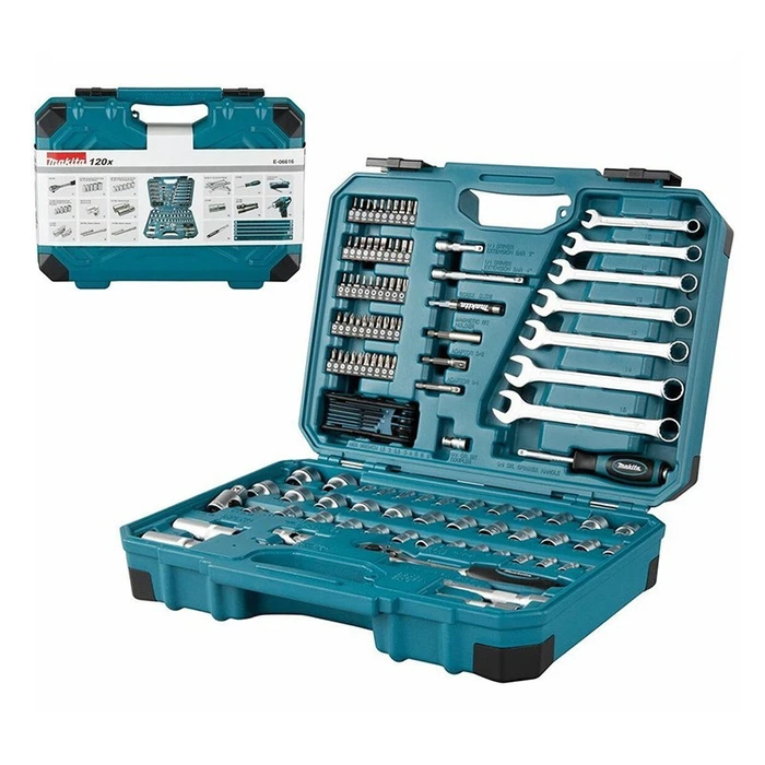 Makita E-06616 Tool Case with 120 Tools
