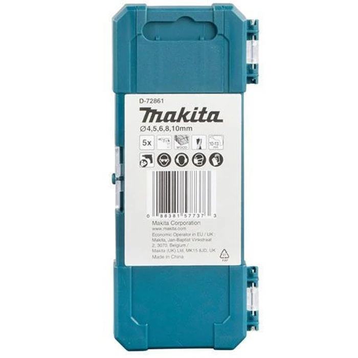 Makita Σετ 5 Διαμαντοτρύπανα για Ξύλο D-72861