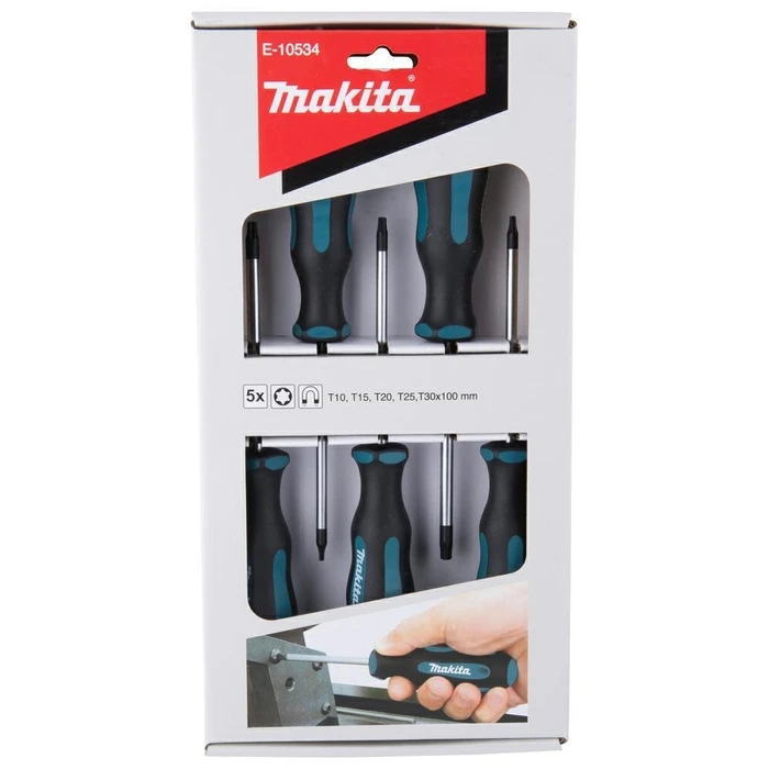 Makita Σετ Κατσαβιδιών Torx E-10534 (Σετ 5/6 τεμαχίων)